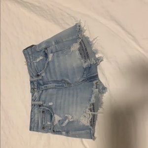 american eagle jean shorts